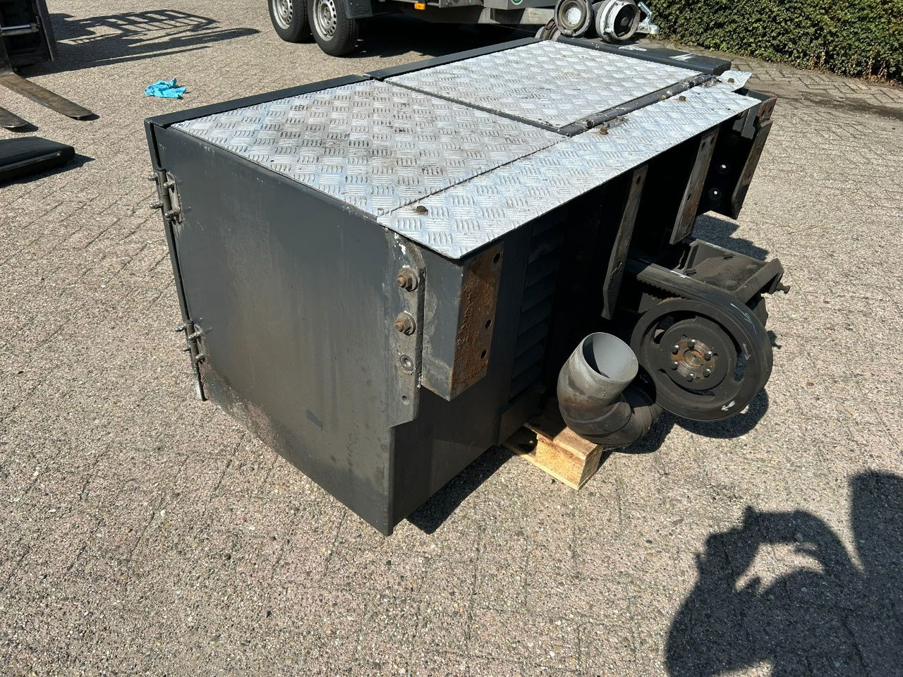 Ingersoll Rand Silo Compressor / CVS 1100 cub / 2.2 bar / Cooler / pto axle / air filter - A/C compressor for Truck: picture 4 Ingersoll Rand Silo Compressor / CVS 1100 cub / 2.2 bar / Cooler / pto axle / air filter - A/C compressor for Truck: picture 4