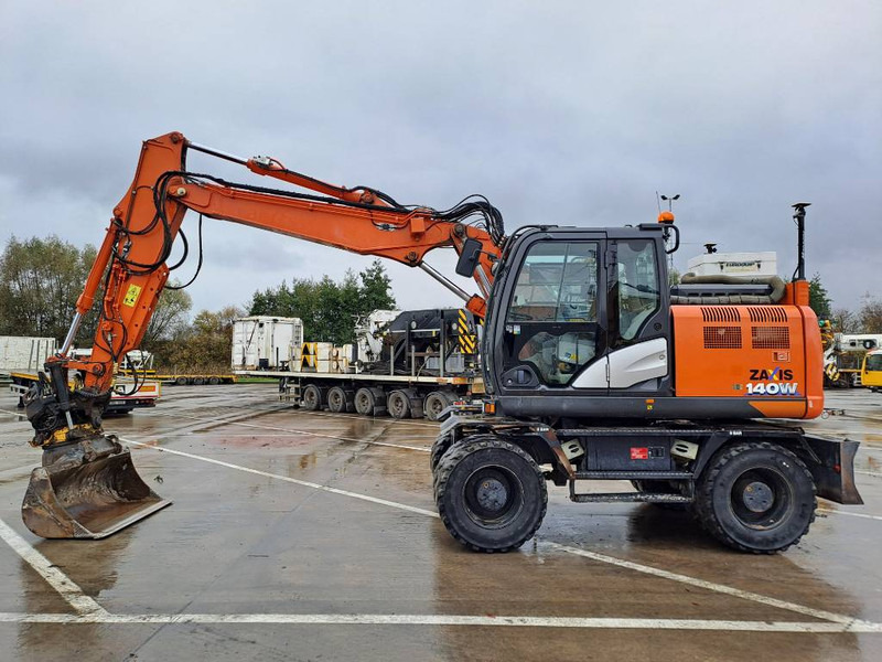Hitachi ZX140WTB-6 (Topcon GPS+Engcon Rototilt) - Wheel excavator: picture 1 Hitachi ZX140WTB-6 (Topcon GPS+Engcon Rototilt) - Wheel excavator: picture 1