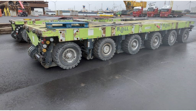 SCHEUERLE PEKZ 210.12.4 210ton (2pcs available) - Low loader trailer: picture 1 SCHEUERLE PEKZ 210.12.4 210ton (2pcs available) - Low loader trailer: picture 1