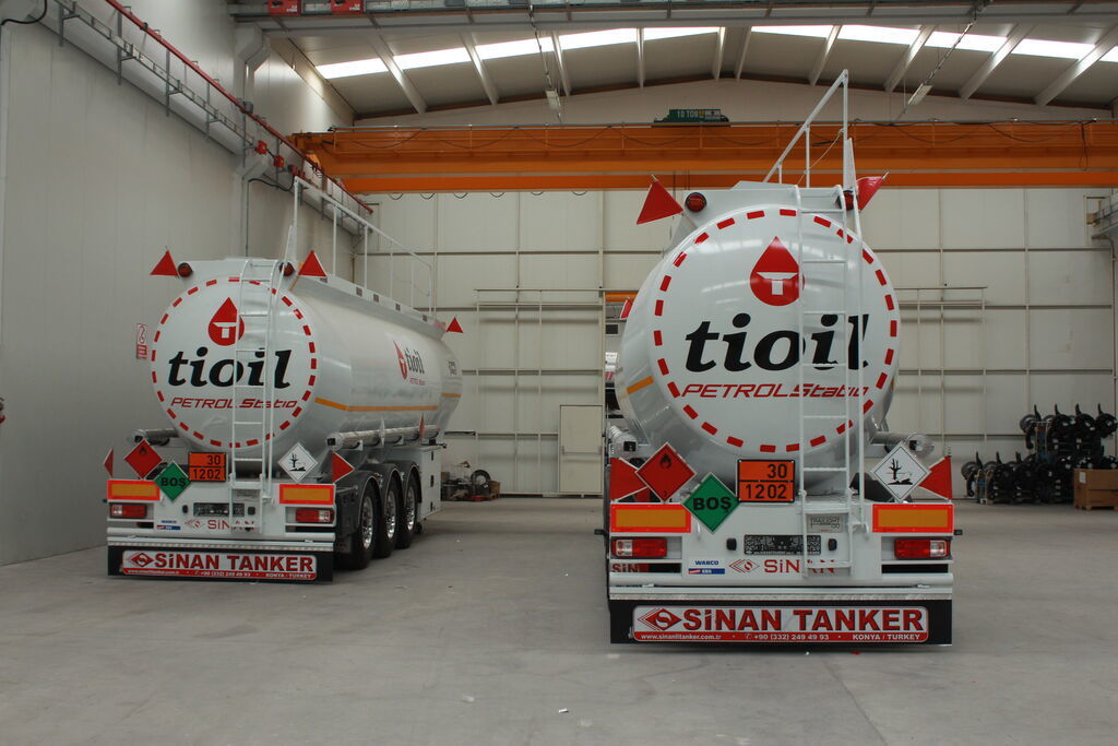 SINAN TANKER-TREYLER Aluminium, fuel tanker- Бензовоз Алюминьевый - Tank semi-trailer: picture 2 SINAN TANKER-TREYLER Aluminium, fuel tanker- Бензовоз Алюминьевый - Tank semi-trailer: picture 2