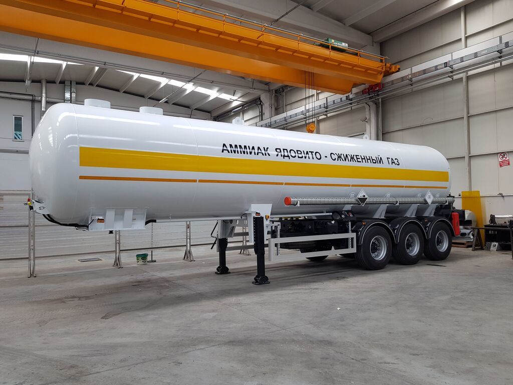 SINAN TANKER-TREYLER Ammonia Tanker - Аммиаковоз Автоцистерна - صهريج نقل الأمونيوم - Tank semi-trailer: picture 3 SINAN TANKER-TREYLER Ammonia Tanker - Аммиаковоз Автоцистерна - صهريج نقل الأمونيوم - Tank semi-trailer: picture 3