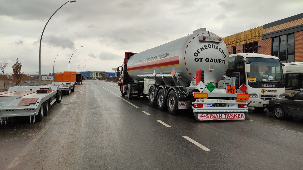 Sinan tanker LPG tanker - Газовоз - Tank semi-trailer: picture 5 Sinan tanker LPG tanker - Газовоз - Tank semi-trailer: picture 5