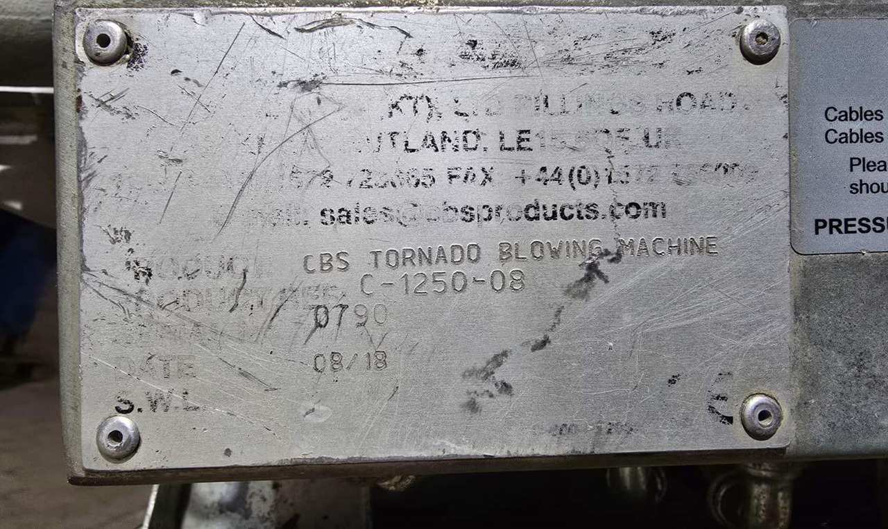 CBS Tornado Cable Blowing Machine - Tool/ Equipment: picture 3 CBS Tornado Cable Blowing Machine - Tool/ Equipment: picture 3