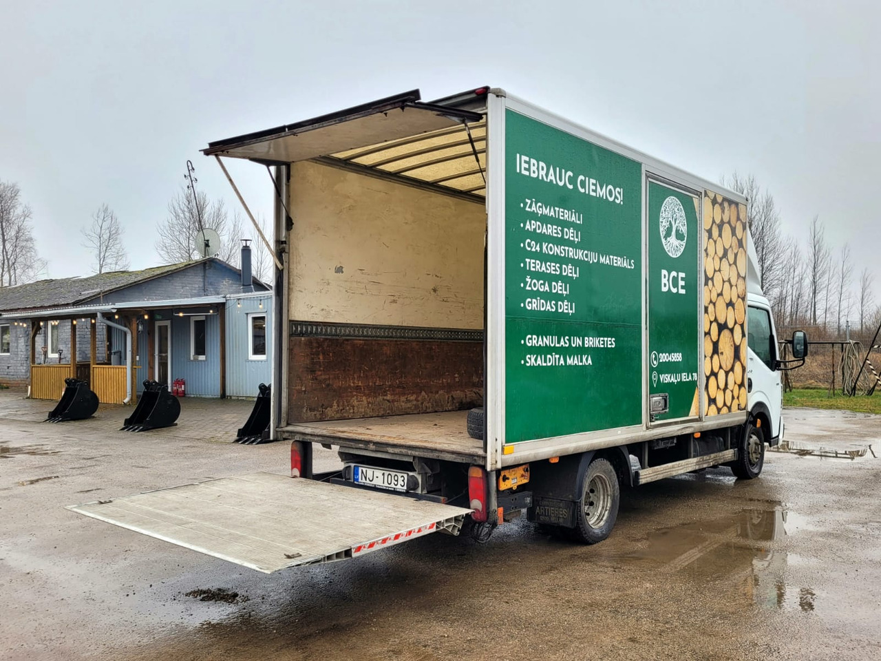 Box truck RENAULT Maxity 130DXi: picture 8