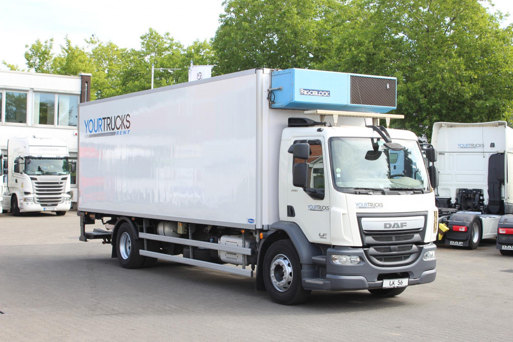 Refrigerator truck Daf LF  280 E6 Frigoblock LBW Rolltor Strom Klima: picture 9