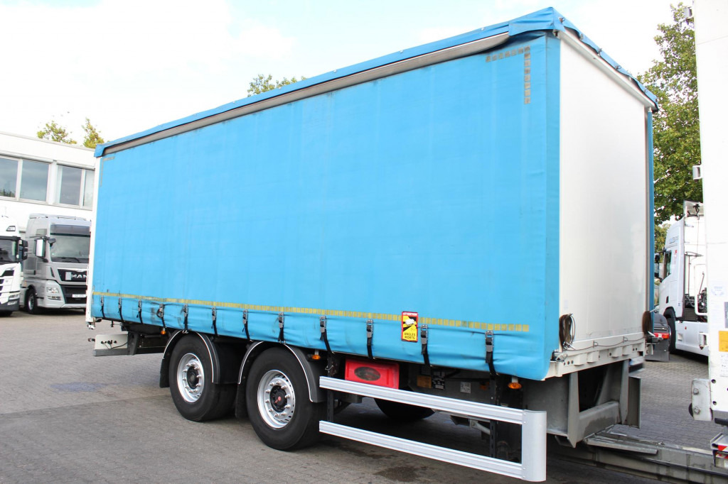 Fruehauf Fruehauf 2-Achser SAF Edscha Alu Bordwände - Curtainsider trailer: picture 1 Fruehauf Fruehauf 2-Achser SAF Edscha Alu Bordwände - Curtainsider trailer: picture 1