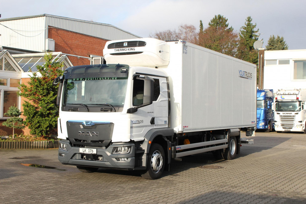 MAN TGM 18.290 E6 Thermo King T-1300X Tür+LBW AHK - Refrigerator truck: picture 1 MAN TGM 18.290 E6 Thermo King T-1300X Tür+LBW AHK - Refrigerator truck: picture 1