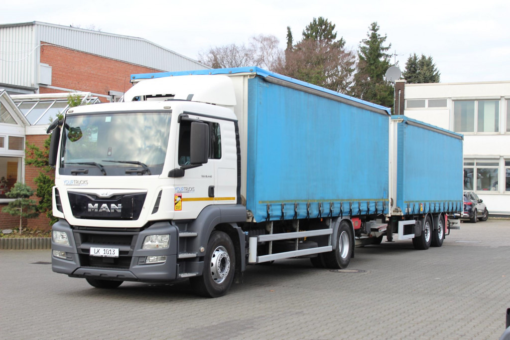 MAN TGS 18.440 Plane Zug Schlafplatz AHK Retarder - Curtainsider truck: picture 1 MAN TGS 18.440 Plane Zug Schlafplatz AHK Retarder - Curtainsider truck: picture 1