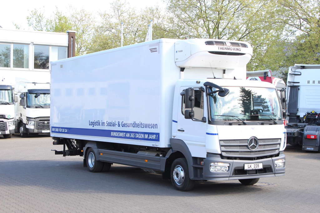 Refrigerator truck Mercedes-Benz Atego 1221 E6  TK T-800 R  Strom   Türen+LBW: picture 7
