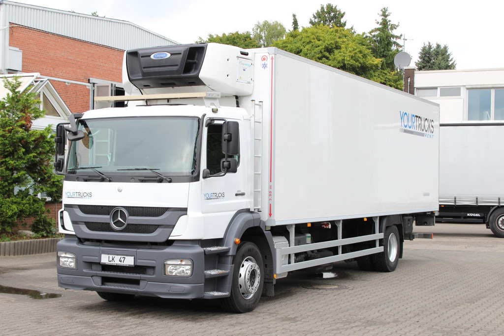 Mercedes-Benz Axor 1824 E5  Carrier Supra  Türen+LBW  Strom - Refrigerator truck: picture 1 Mercedes-Benz Axor 1824 E5  Carrier Supra  Türen+LBW  Strom - Refrigerator truck: picture 1