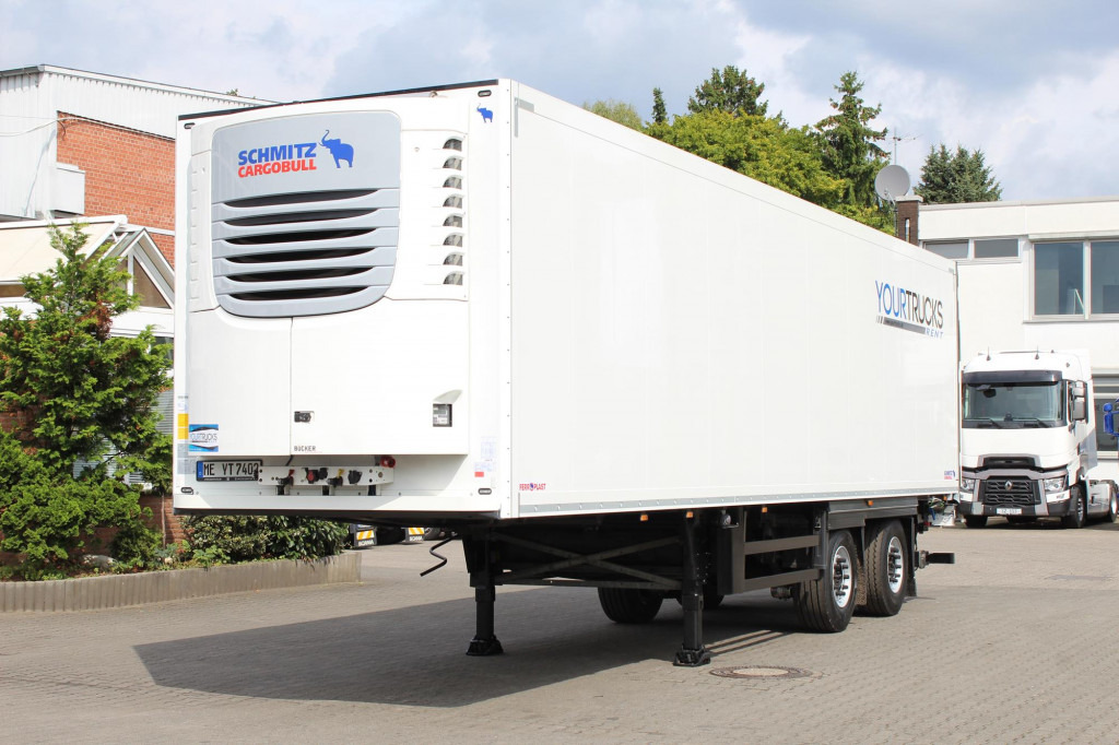 SCHMITZ Blumenbreite TW LBW Lenkachse Rent-Miete - Refrigerator semi-trailer: picture 1 SCHMITZ Blumenbreite TW LBW Lenkachse Rent-Miete - Refrigerator semi-trailer: picture 1