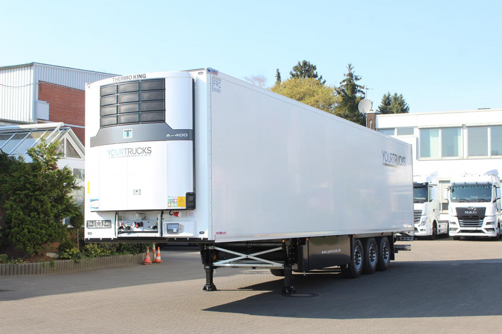 SCHMITZ Thermo King Advancer A400 DS Strom Blumen LBW - Refrigerator semi-trailer: picture 1 SCHMITZ Thermo King Advancer A400 DS Strom Blumen LBW - Refrigerator semi-trailer: picture 1