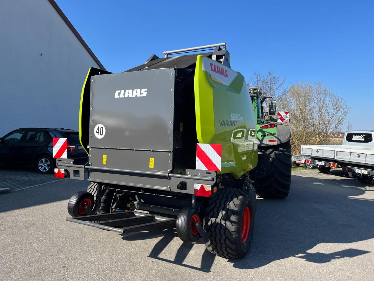 CLAAS Variant 580 RC PRO, neuwertige Rundballenpresse, Baujahr 2023, erst 39 Betriebsstunden !!! - Round baler: picture 4 CLAAS Variant 580 RC PRO, neuwertige Rundballenpresse, Baujahr 2023, erst 39 Betriebsstunden !!! - Round baler: picture 4