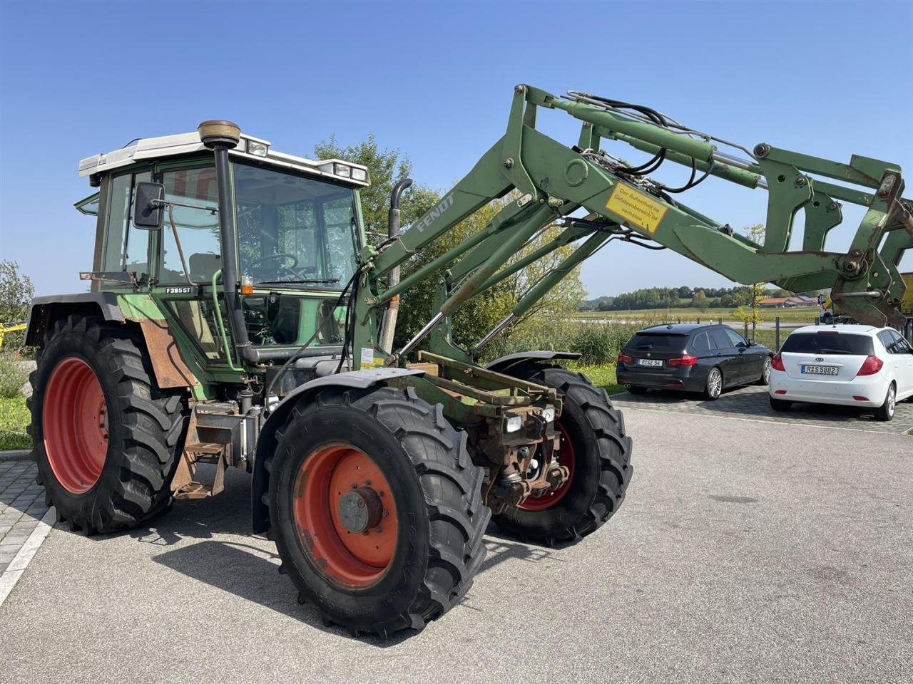 Farm tractor Fendt GTA 395 Geräteträger, Baujahr 1998: picture 7