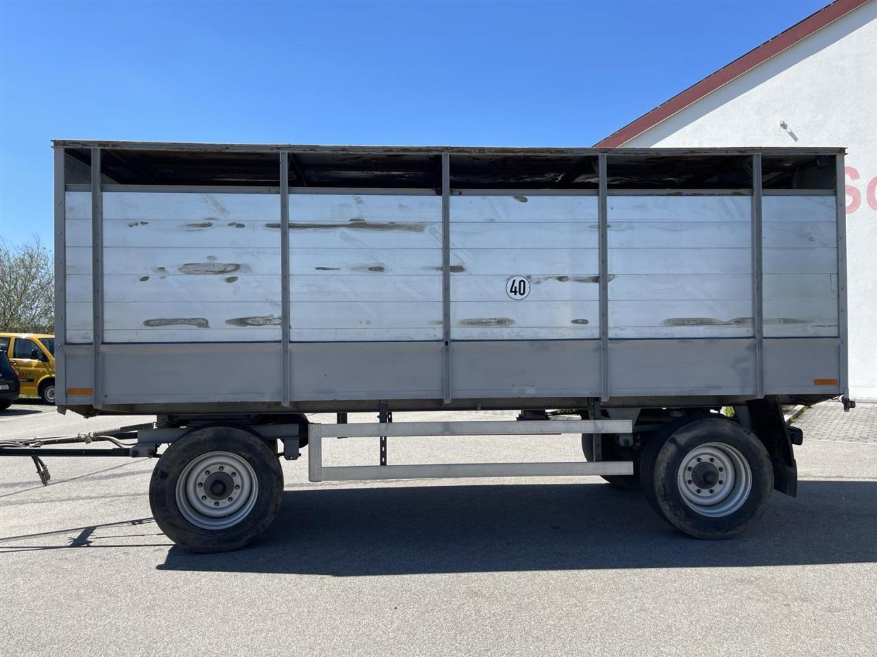 Fortschritt Viehtransportwagen, Viehanhänger, Tiertransport - Farm trailer: picture 3 Fortschritt Viehtransportwagen, Viehanhänger, Tiertransport - Farm trailer: picture 3