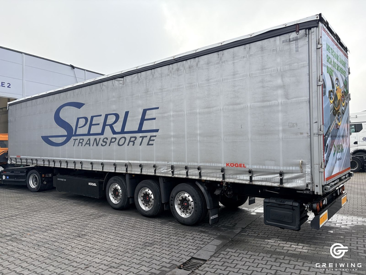 Kögel SN24, Alu, Liftachse, Lenkachse, Coil, SAF - Curtainsider semi-trailer: picture 5 Kögel SN24, Alu, Liftachse, Lenkachse, Coil, SAF - Curtainsider semi-trailer: picture 5