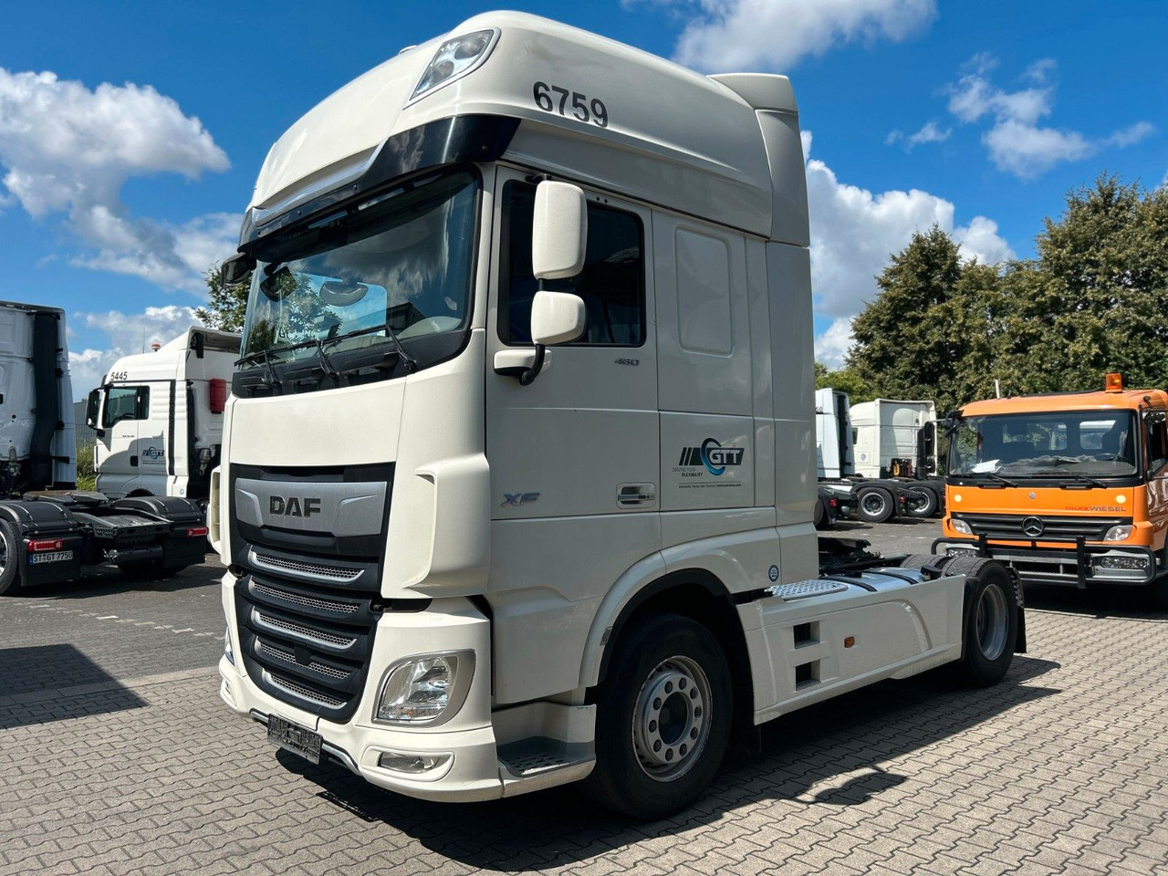 Tractor unit DAF XF 480 FT SSC, Abbiegeassistent, Standklima: picture 8