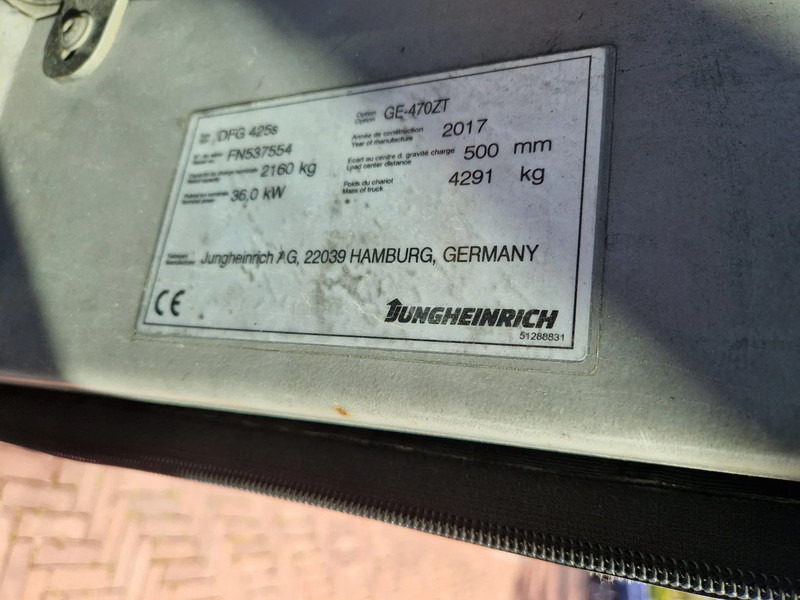 Jungheinrich DFG 425S on lease Jungheinrich DFG 425S: picture 10 Jungheinrich DFG 425S on lease Jungheinrich DFG 425S: picture 10