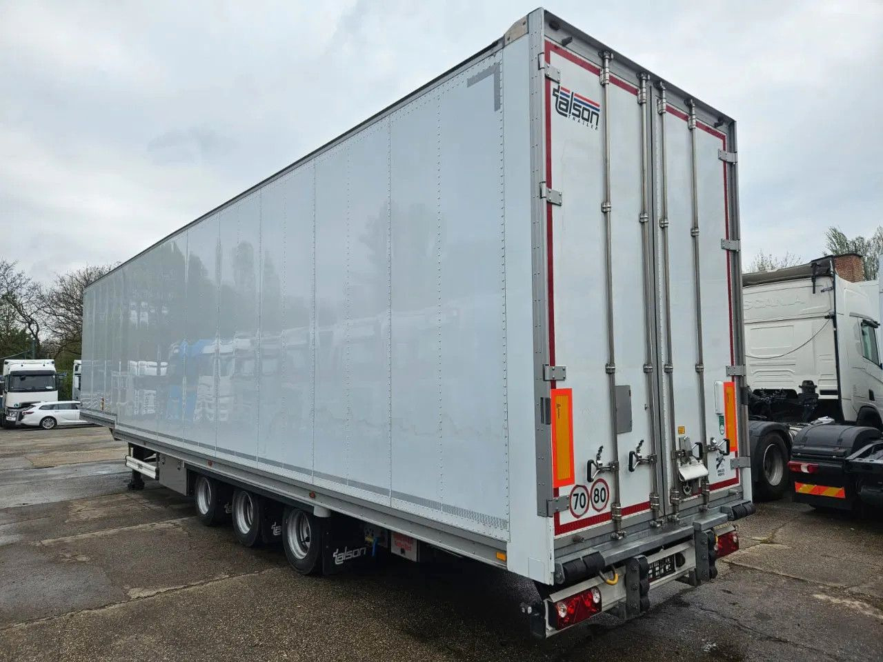 Talson F1227 Mega AIR Cargo Hydraroll Roller Bed 4 unit - Semi-trailer: picture 4 Talson F1227 Mega AIR Cargo Hydraroll Roller Bed 4 unit - Semi-trailer: picture 4