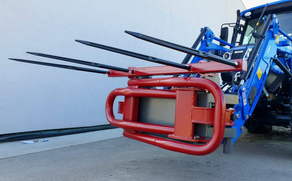 Ballenzange mit Zinken Rundbellenzange Silozange Frontlader Euro - Clamp: picture 4 Ballenzange mit Zinken Rundbellenzange Silozange Frontlader Euro - Clamp: picture 4