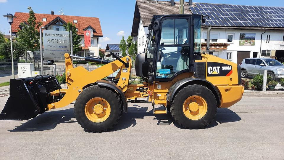 Cat 908M Radlader Hoflader Lader Schaufellader - Compact loader: picture 1 Cat 908M Radlader Hoflader Lader Schaufellader - Compact loader: picture 1