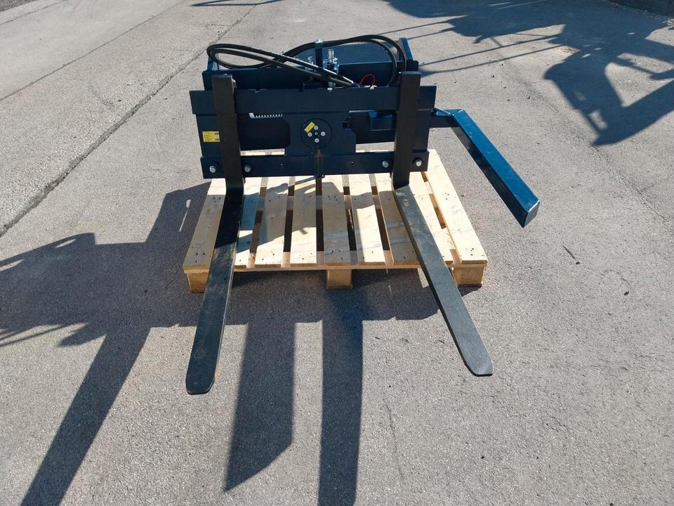 Kistendrehgerät Drehgerät Palettengabel Kramer Radlader Cat Volvo - Forks for Wheel loader: picture 2 Kistendrehgerät Drehgerät Palettengabel Kramer Radlader Cat Volvo - Forks for Wheel loader: picture 2