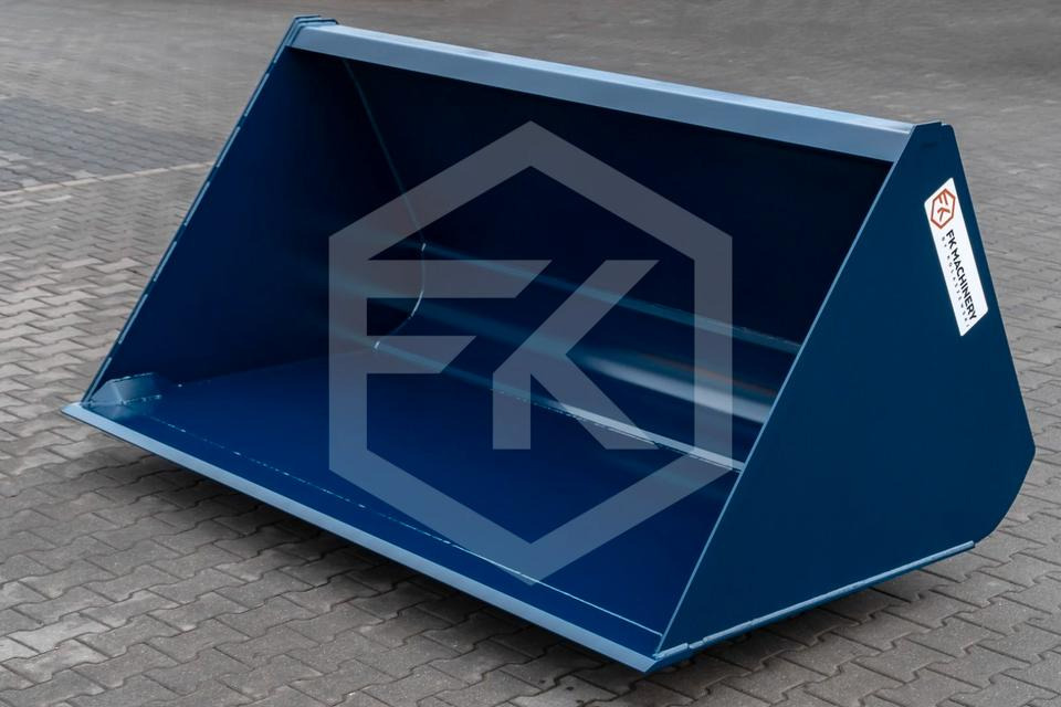 Leichtgutschaufel 1,4m bis 2,4m Volumenschaufel Euro Schaufel CNH - Loader bucket: picture 3 Leichtgutschaufel 1,4m bis 2,4m Volumenschaufel Euro Schaufel CNH - Loader bucket: picture 3