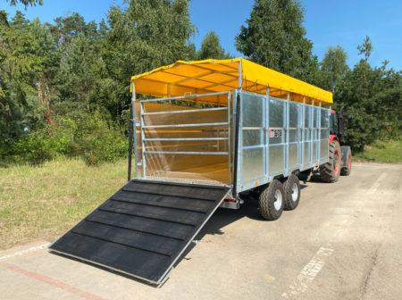 Viehanhänger Tandem Viehwagen Viehtransporter Anhänger - Livestock trailer: picture 4 Viehanhänger Tandem Viehwagen Viehtransporter Anhänger - Livestock trailer: picture 4