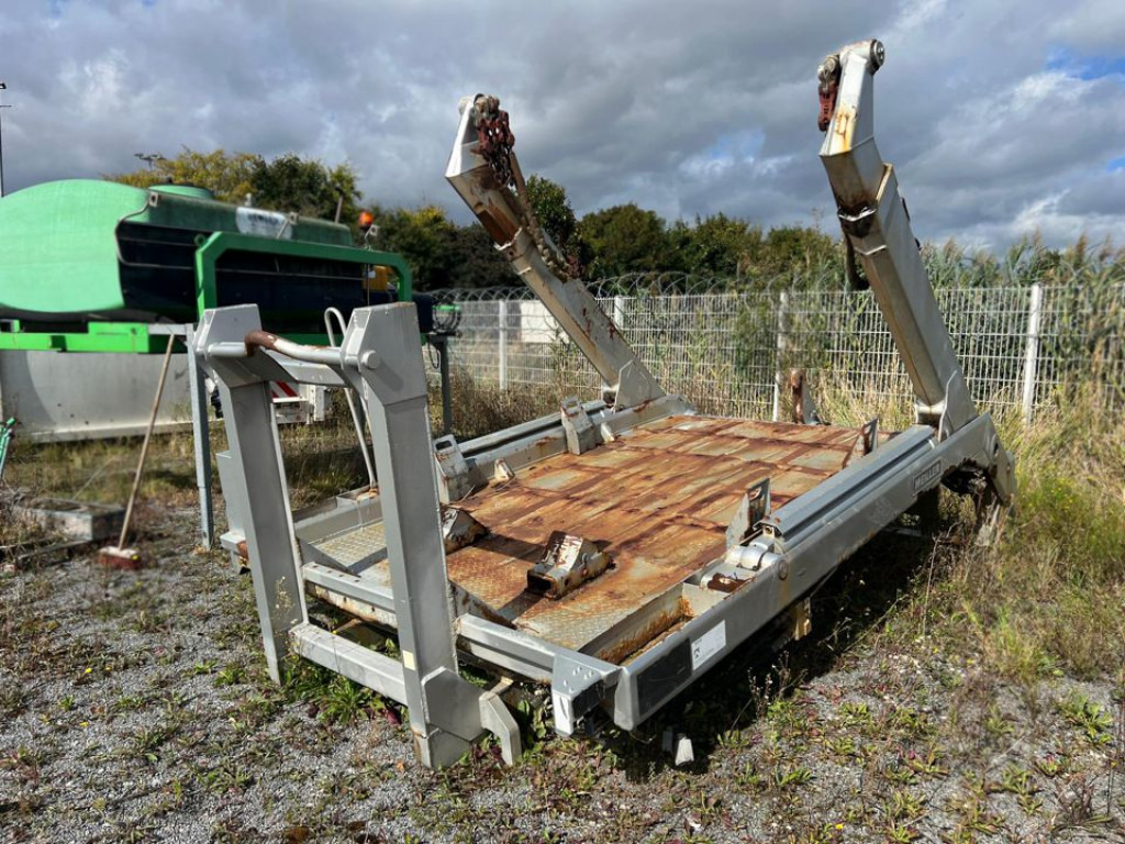 Abrollcontainer Abrollcont. als Meiller Absetzkipper - Hook lift truck: picture 1 Abrollcontainer Abrollcont. als Meiller Absetzkipper - Hook lift truck: picture 1
