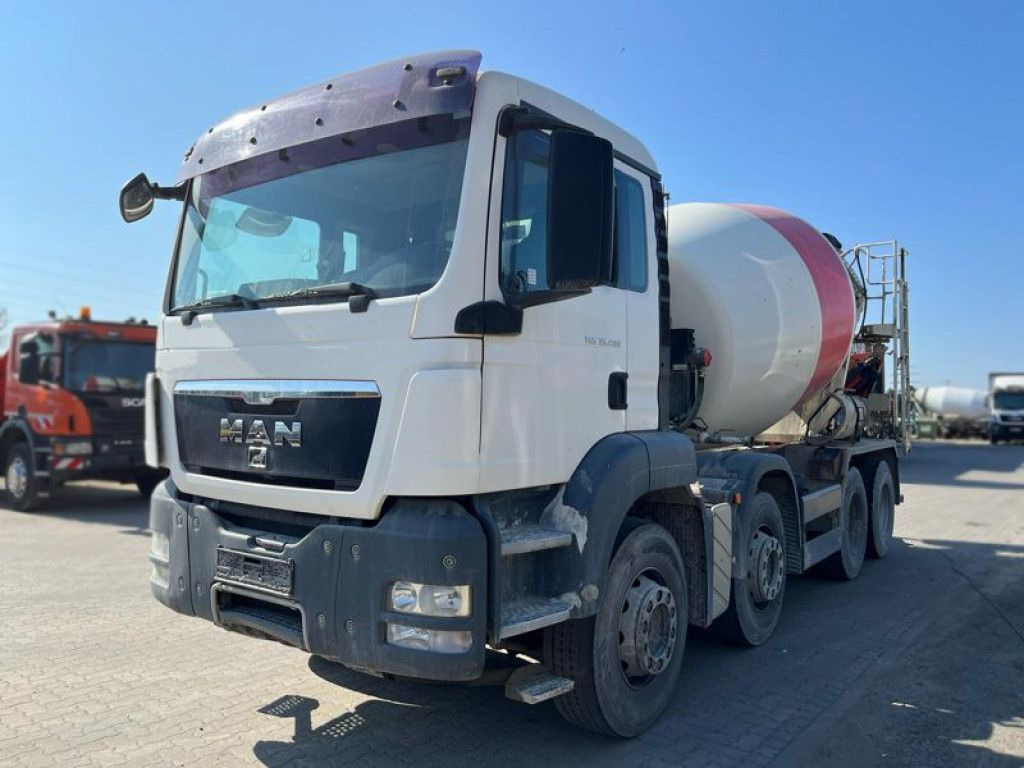 MAN TG-S 35.400 8x4 BB Betonmischer 35To Chsassis, A - Concrete mixer truck: picture 1 MAN TG-S 35.400 8x4 BB Betonmischer 35To Chsassis, A - Concrete mixer truck: picture 1