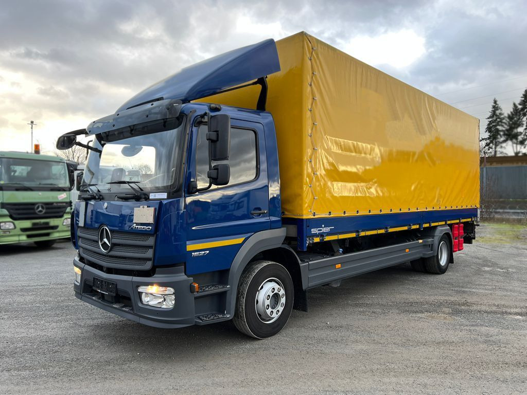 Mercedes-Benz Atego 1527 L Pritsche LBW LBW 1.5 to - Curtainsider truck: picture 1 Mercedes-Benz Atego 1527 L Pritsche LBW LBW 1.5 to - Curtainsider truck: picture 1