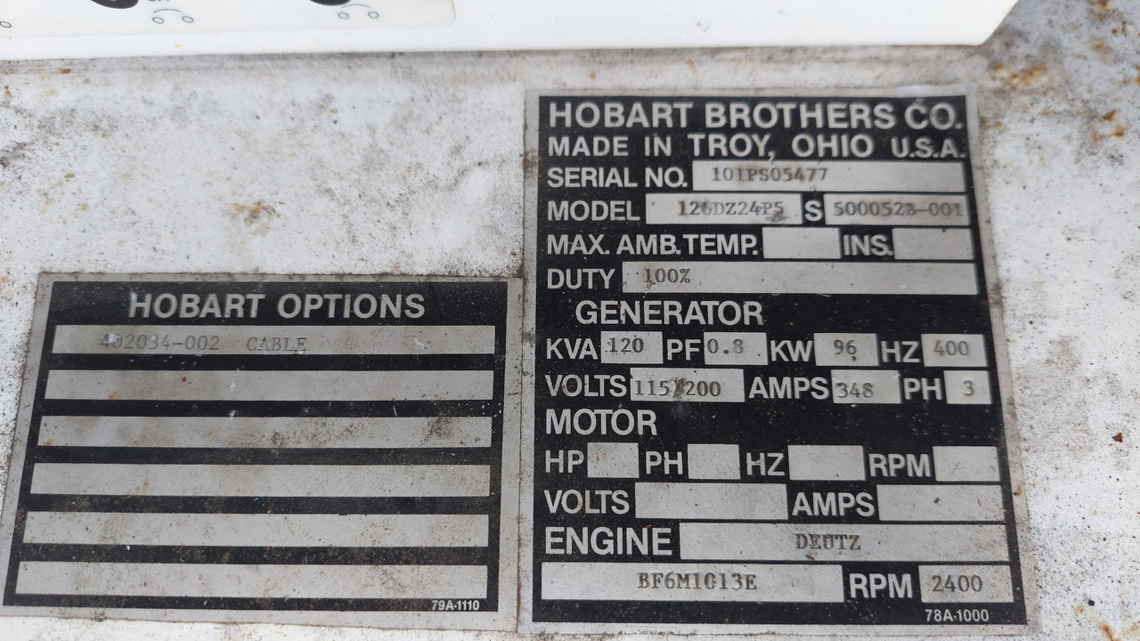 Ground power unit 90CU24P5 GPU Hobart: picture 8 Ground power unit 90CU24P5 GPU Hobart: picture 8