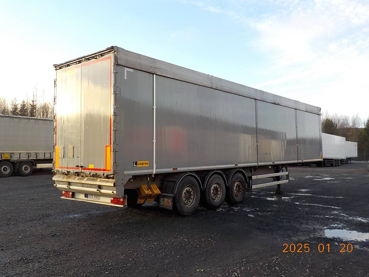 LEGRAS MOVING FLOOR - OPENSIDE DOORS - Walking floor semi-trailer: picture 5 LEGRAS MOVING FLOOR - OPENSIDE DOORS - Walking floor semi-trailer: picture 5
