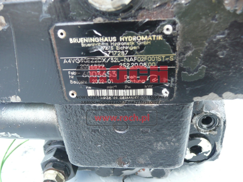 BRUENINGHAUS HYDROMATIK A4VG90EZ2DX/32L-NAF02F001ST-S 2056899 252.20.08.00 5717287 - Hydraulic pump: picture 2 BRUENINGHAUS HYDROMATIK A4VG90EZ2DX/32L-NAF02F001ST-S 2056899 252.20.08.00 5717287 - Hydraulic pump: picture 2