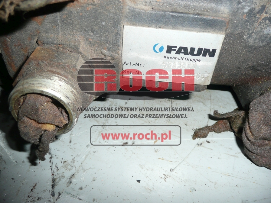 FAUN 5243600 + SNP3/38DSC07G - Hydraulic pump for Construction machinery: picture 2 FAUN 5243600 + SNP3/38DSC07G - Hydraulic pump for Construction machinery: picture 2