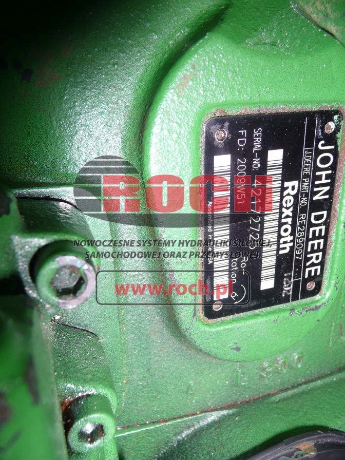 JOHN DEERE R289097 - Hydraulic pump for Construction machinery: picture 2 JOHN DEERE R289097 - Hydraulic pump for Construction machinery: picture 2