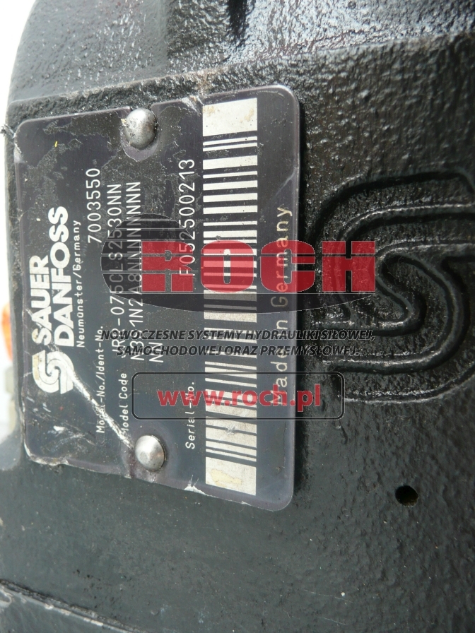 SAUER JRR-075CLS2530NNN3S1N2A8NNNNNNNNNN - Hydraulic pump for Construction machinery: picture 2 SAUER JRR-075CLS2530NNN3S1N2A8NNNNNNNNNN - Hydraulic pump for Construction machinery: picture 2
