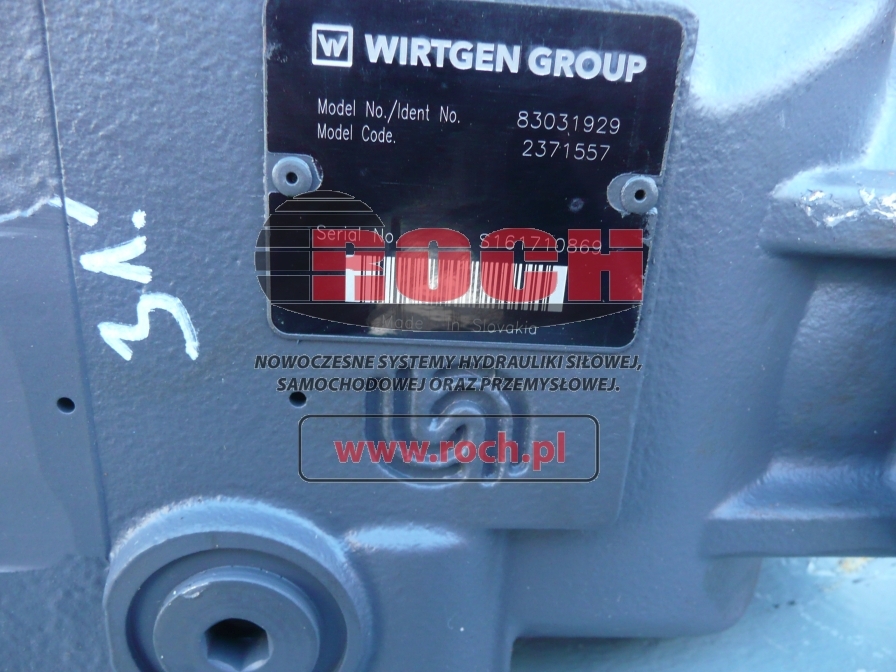 WIRTGEN 2371557 83031929 - Hydraulic pump for Cold planer: picture 2 WIRTGEN 2371557 83031929 - Hydraulic pump for Cold planer: picture 2