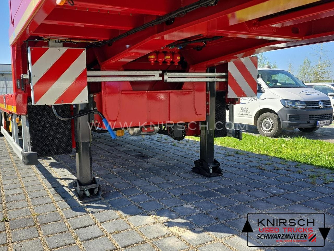 Schwarzmüller Tieflader ausziehbar gelenkt - Low loader semi-trailer: picture 5 Schwarzmüller Tieflader ausziehbar gelenkt - Low loader semi-trailer: picture 5