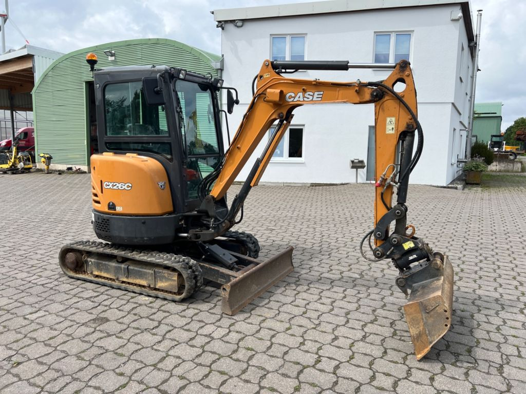 Case CX 26 C, Bj 19, 1690 BH, Tilt MS03, TL, GL - Mini excavator: picture 4 Case CX 26 C, Bj 19, 1690 BH, Tilt MS03, TL, GL - Mini excavator: picture 4