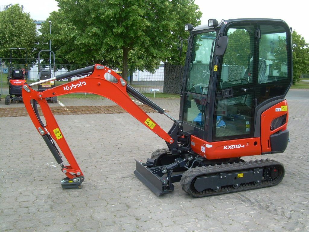 Kubota KX 019-4, BJ 23, 3 BH, Kabine, SW MS01 - Mini excavator: picture 1 Kubota KX 019-4, BJ 23, 3 BH, Kabine, SW MS01 - Mini excavator: picture 1
