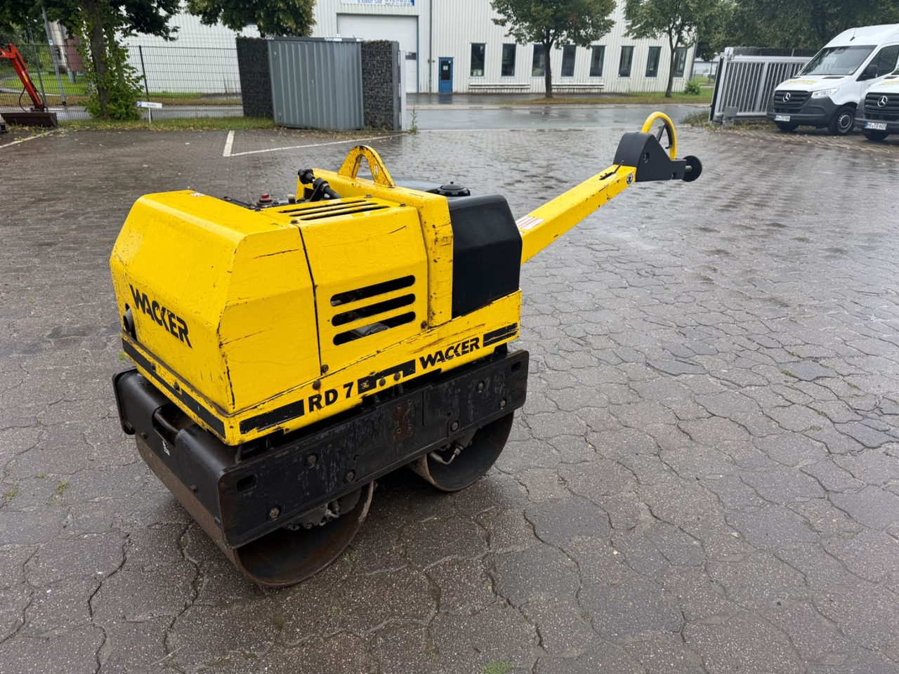 Wacker RD 7 H-S, Tandemwalze, Vibration, Wasser - Mini roller: picture 3 Wacker RD 7 H-S, Tandemwalze, Vibration, Wasser - Mini roller: picture 3