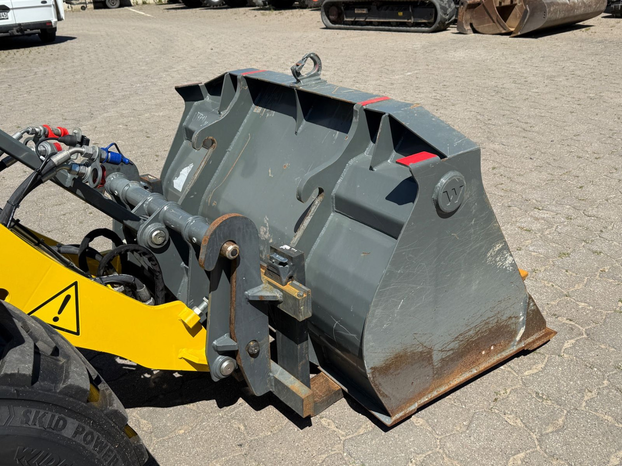 Wheel loader Wacker WL 25, Bj 23, 210 BH, Breitreifen Schaufel Gabel: picture 6