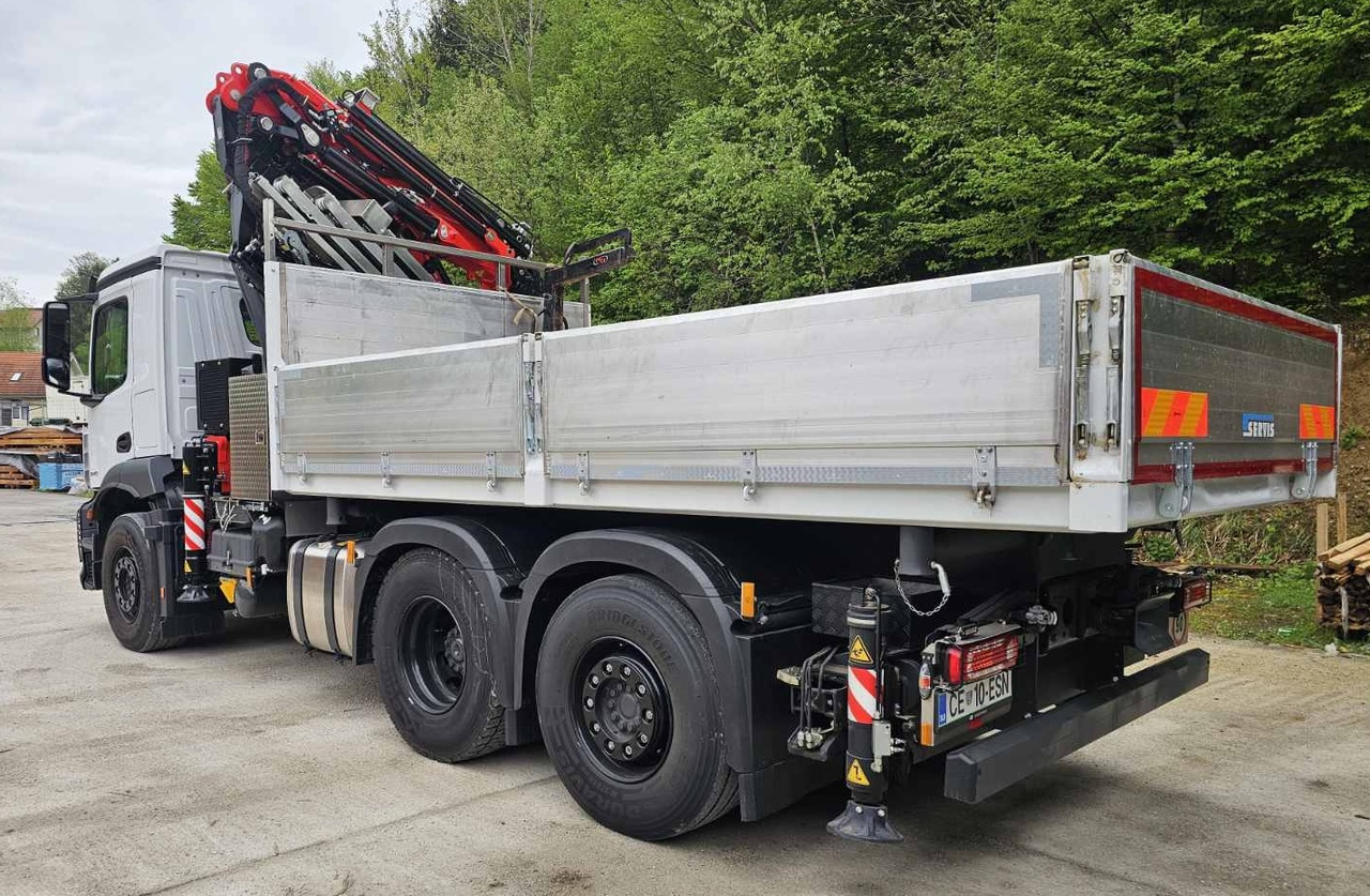 MERCEDES-BENZ Hiab Palfinger Fassi F545-6 JIB-6 - Tipper: picture 3 MERCEDES-BENZ Hiab Palfinger Fassi F545-6 JIB-6 - Tipper: picture 3