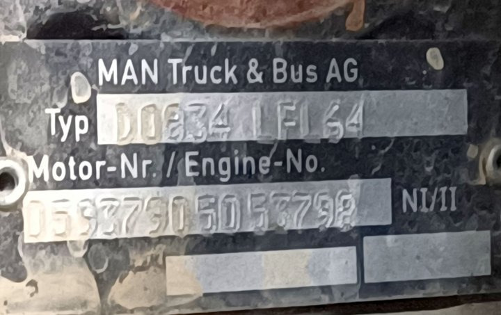 MAN D 0834 LFL 64 - Engine for Truck: picture 3 MAN D 0834 LFL 64 - Engine for Truck: picture 3