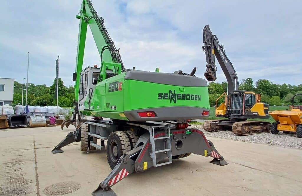 Sennebogen 830E - Waste/ Industry handler: picture 2 Sennebogen 830E - Waste/ Industry handler: picture 2