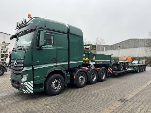 Low loader semi-trailer for transportation of heavy machinery Faymonville STBZ-6VA Tieflader 4+2 Achse + Schwerlast *83 T: picture 8 Low loader semi-trailer for transportation of heavy machinery Faymonville STBZ-6VA Tieflader 4+2 Achse + Schwerlast *83 T: picture 8