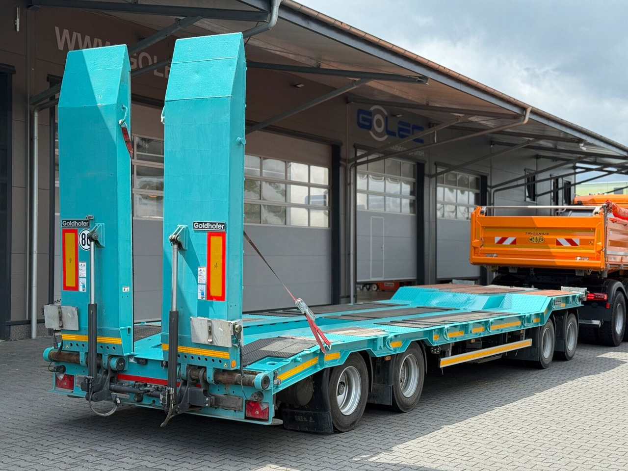 Goldhofer TU 4 EXPERT 4870 Tieflader Anhänger 44,8 T - Low loader trailer: picture 3 Goldhofer TU 4 EXPERT 4870 Tieflader Anhänger 44,8 T - Low loader trailer: picture 3
