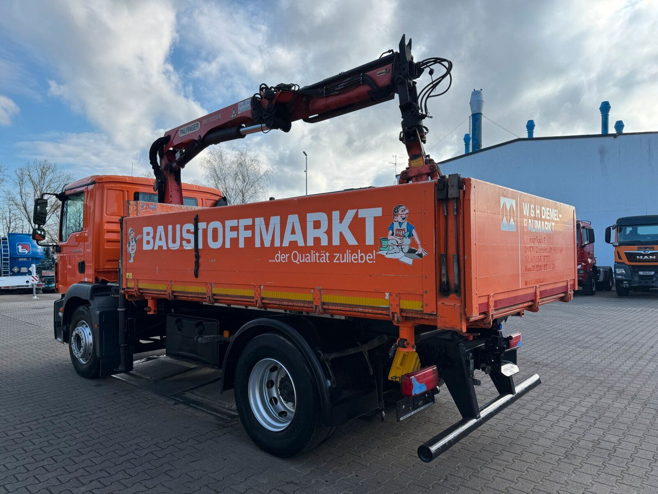 MAN TGM 18.340 4x2 Euro 6 Kipper Kran PK11001.K - Tipper, Crane truck: picture 5 MAN TGM 18.340 4x2 Euro 6 Kipper Kran PK11001.K - Tipper, Crane truck: picture 5