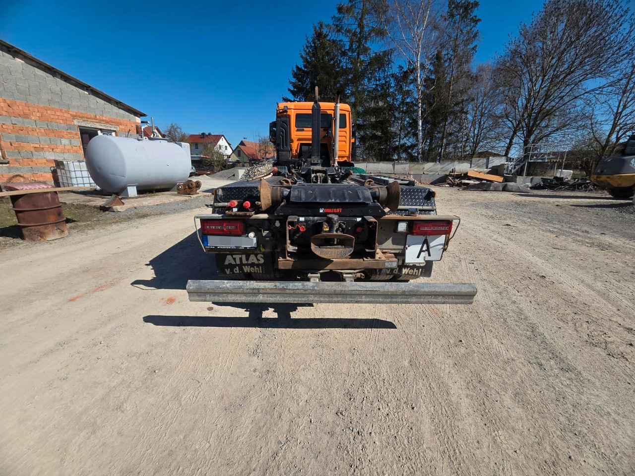 MAN TGS 26.500 6x6H Abrollkipper HIAB - Hook lift truck, Crane truck: picture 3 MAN TGS 26.500 6x6H Abrollkipper HIAB - Hook lift truck, Crane truck: picture 3